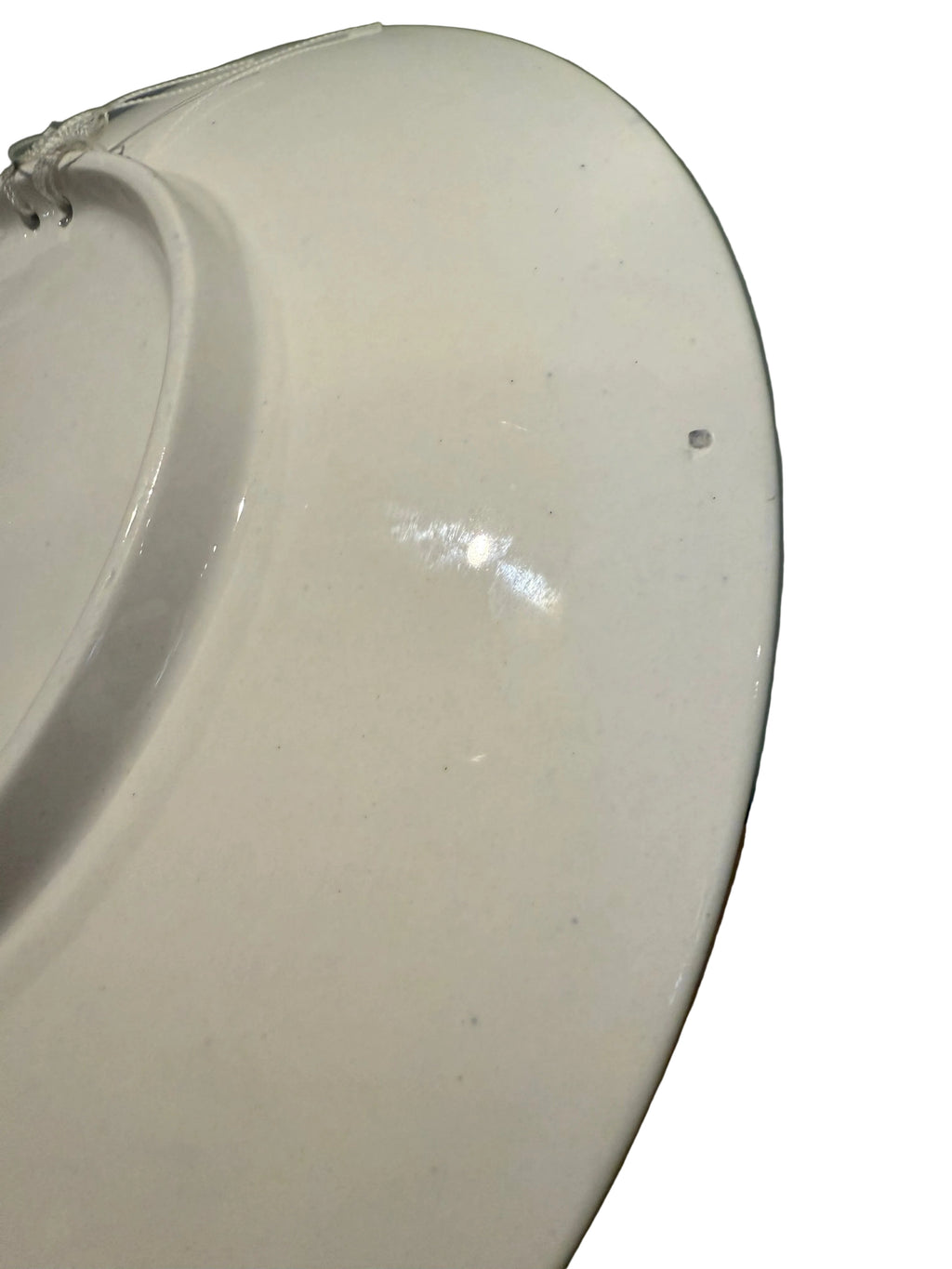 Mid 20th Century Blue & White Delft Style Transferware Windmill Scenic Plate