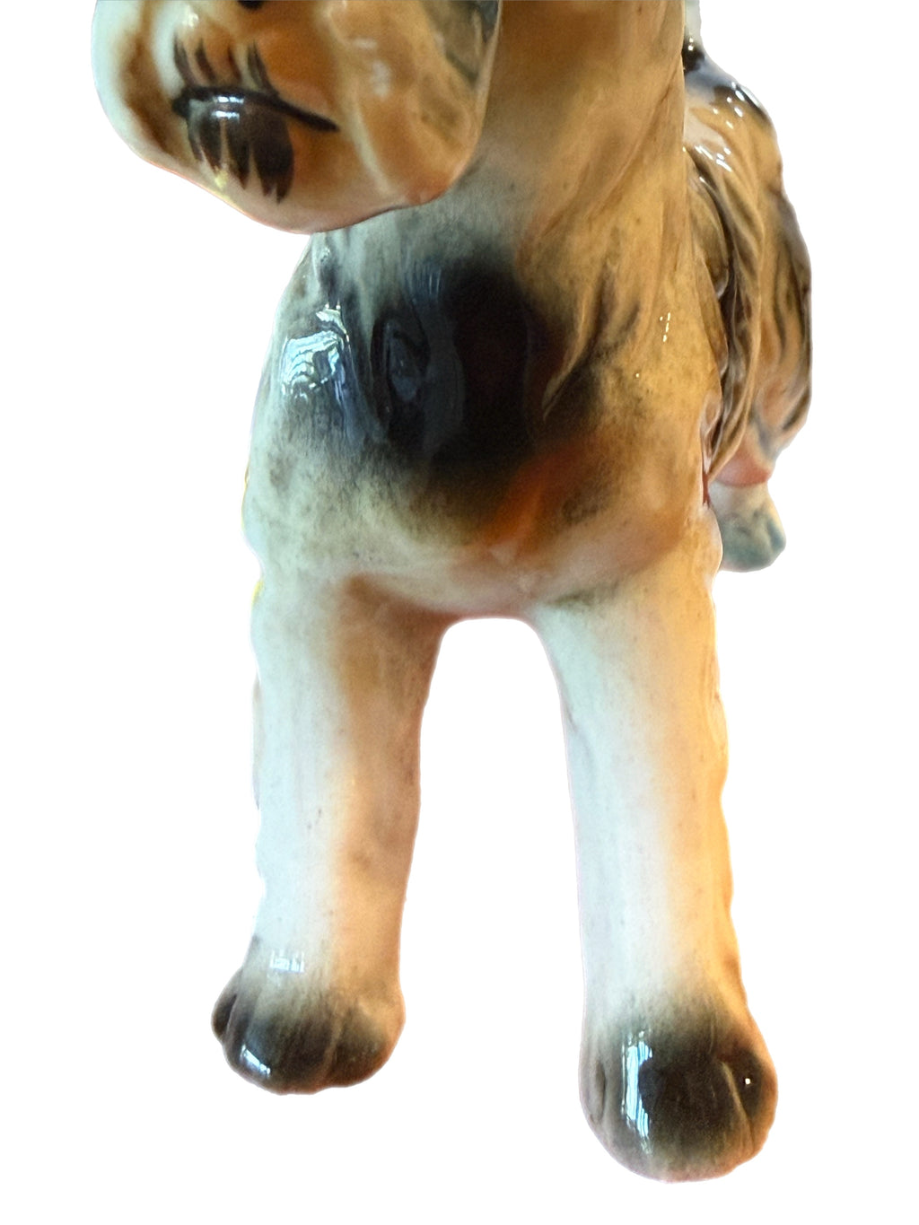 Mid Century Ceramic Airedale Terrier Figurine