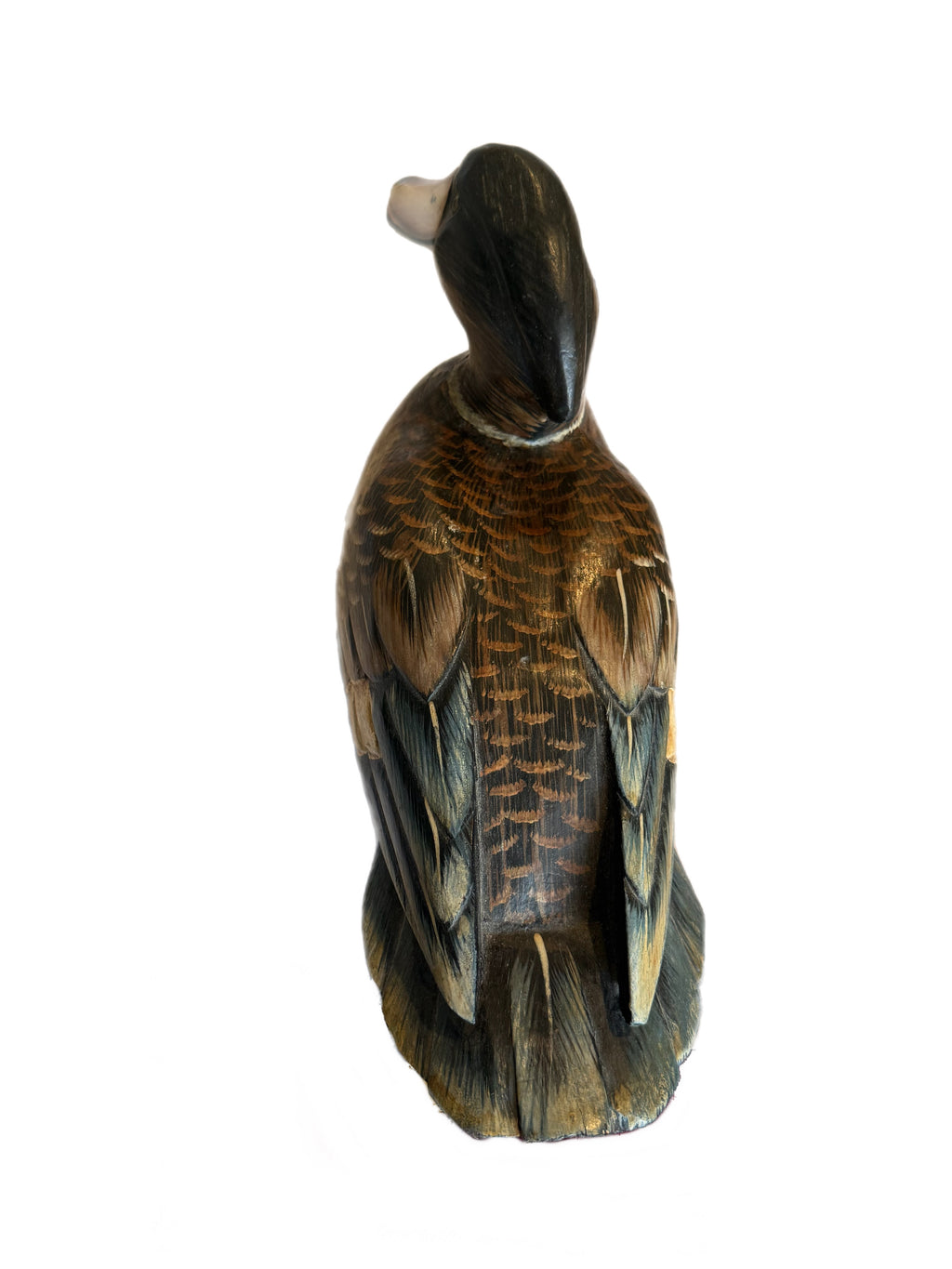 Vintage Hand-Painted Mallard Decoy