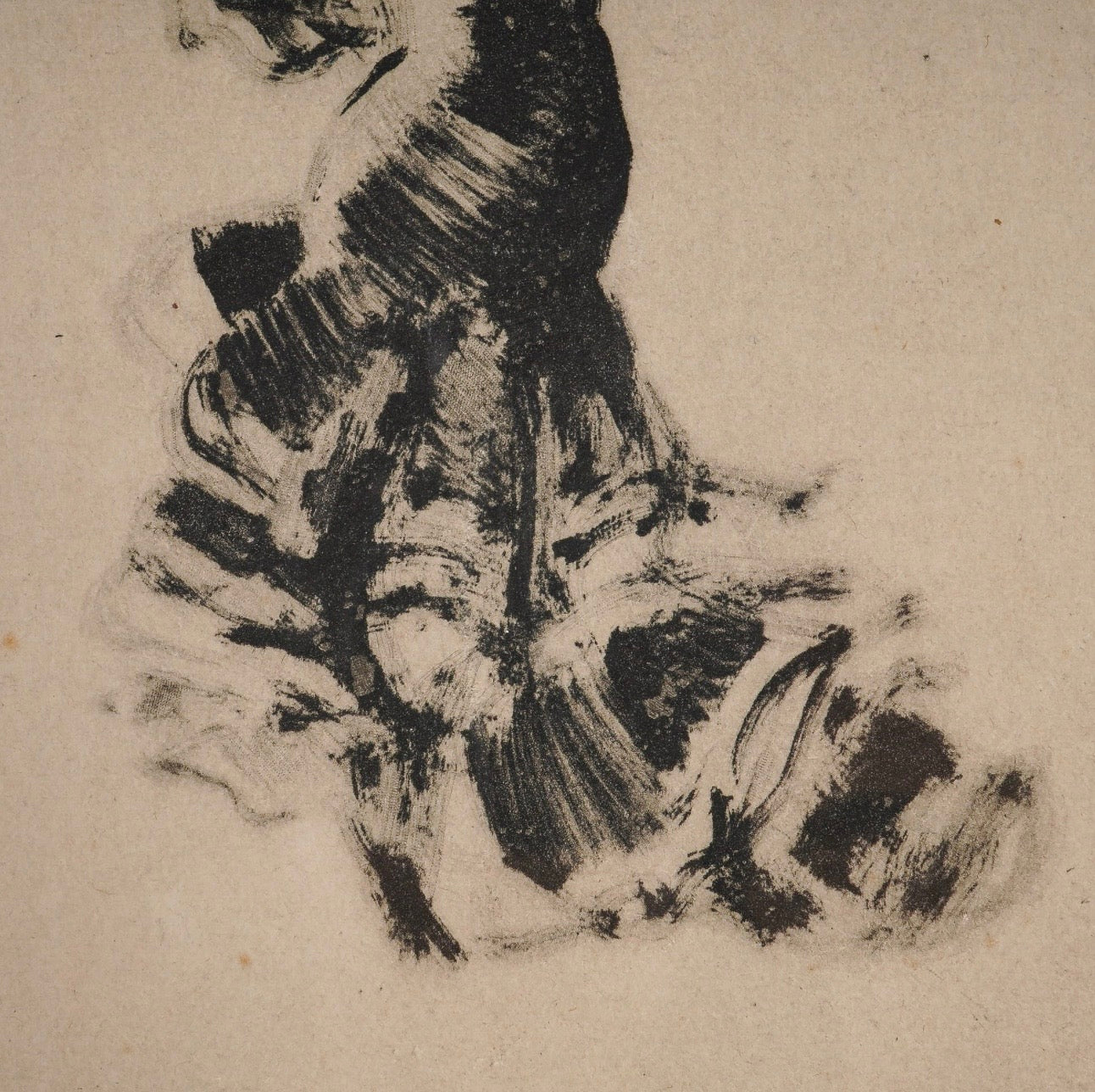 Framed Vintage Intaglio Print of Flamenco Dancer, After Roc Riera Rojas (Spanish, 1913-1992)