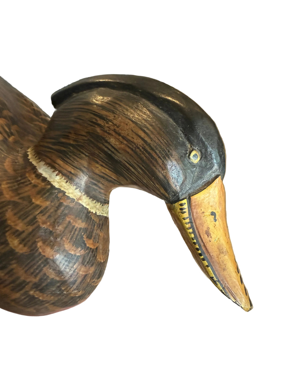Vintage Hand-Painted Mallard Decoy