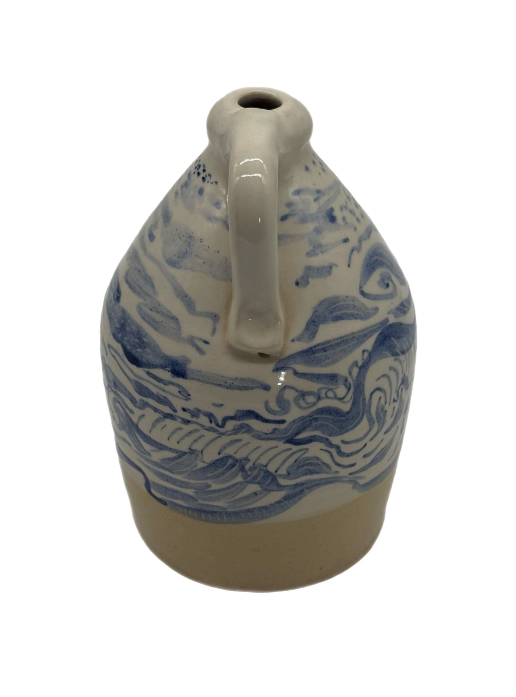1970s Bates Pottery Whiskey Jug