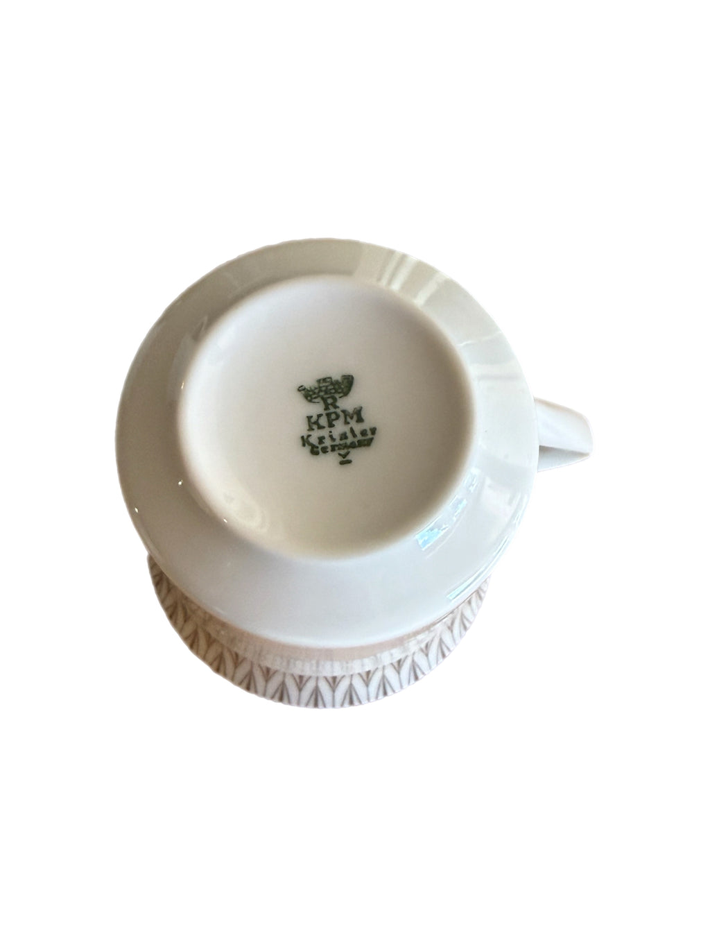 Set of 6 KPM Bavaria Porcelain Demitasse Cups & Saucers