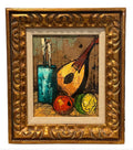 Mid 20th Century Beautiful Modernist Still Life Oil Painting, Signed ‘Toma’