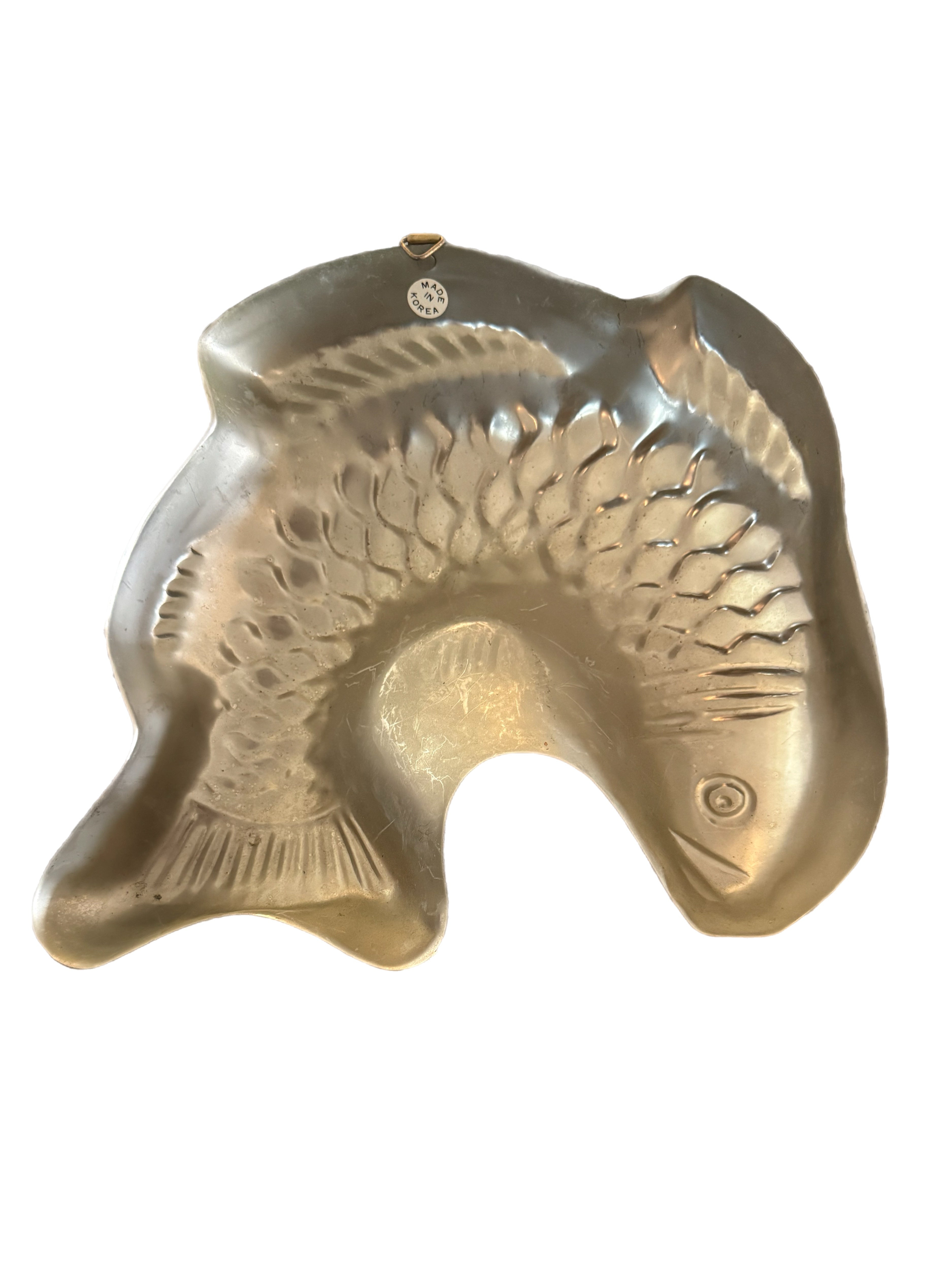 Vintage Copper Fish Mold