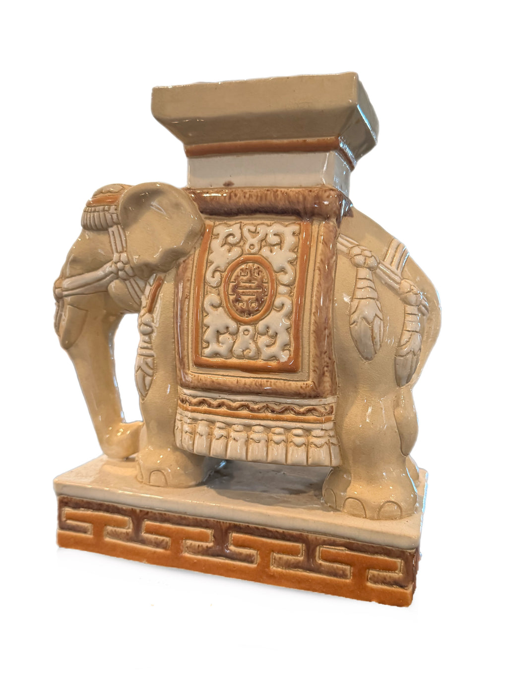 1970s Elephant Plant Stand