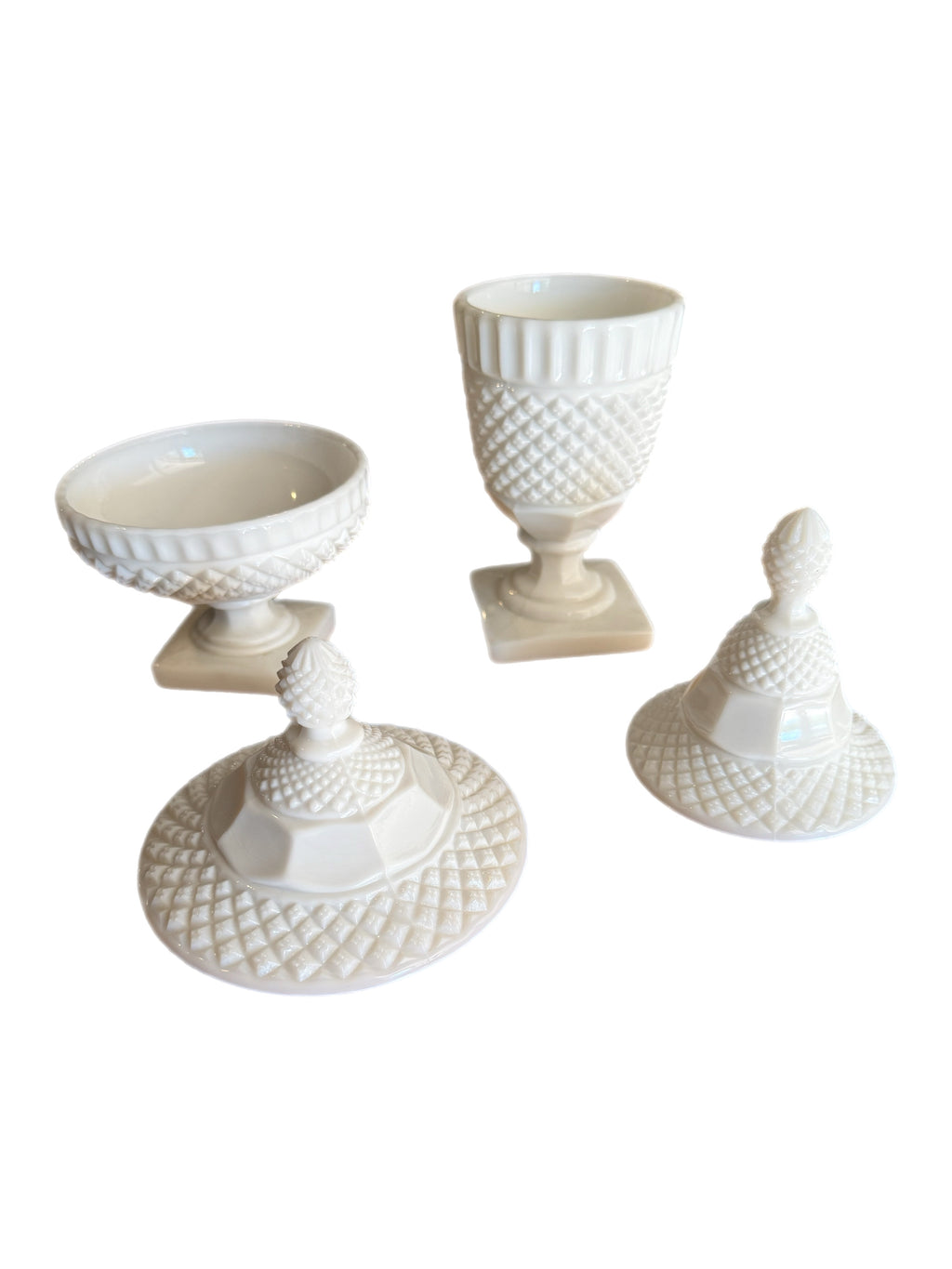 Westmoreland Vintage Lidded Candy Jars