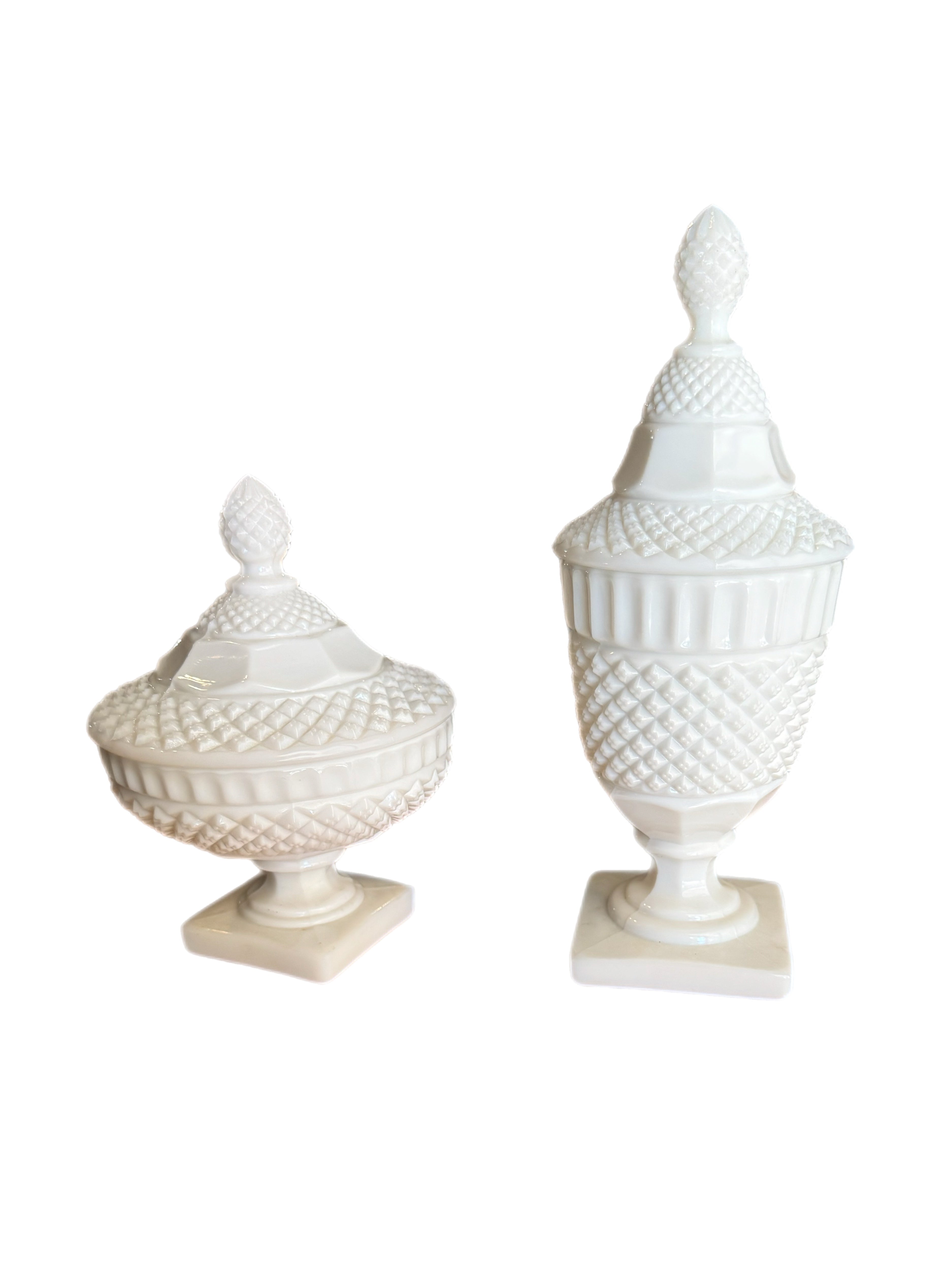 Westmoreland Vintage Lidded Candy Jars