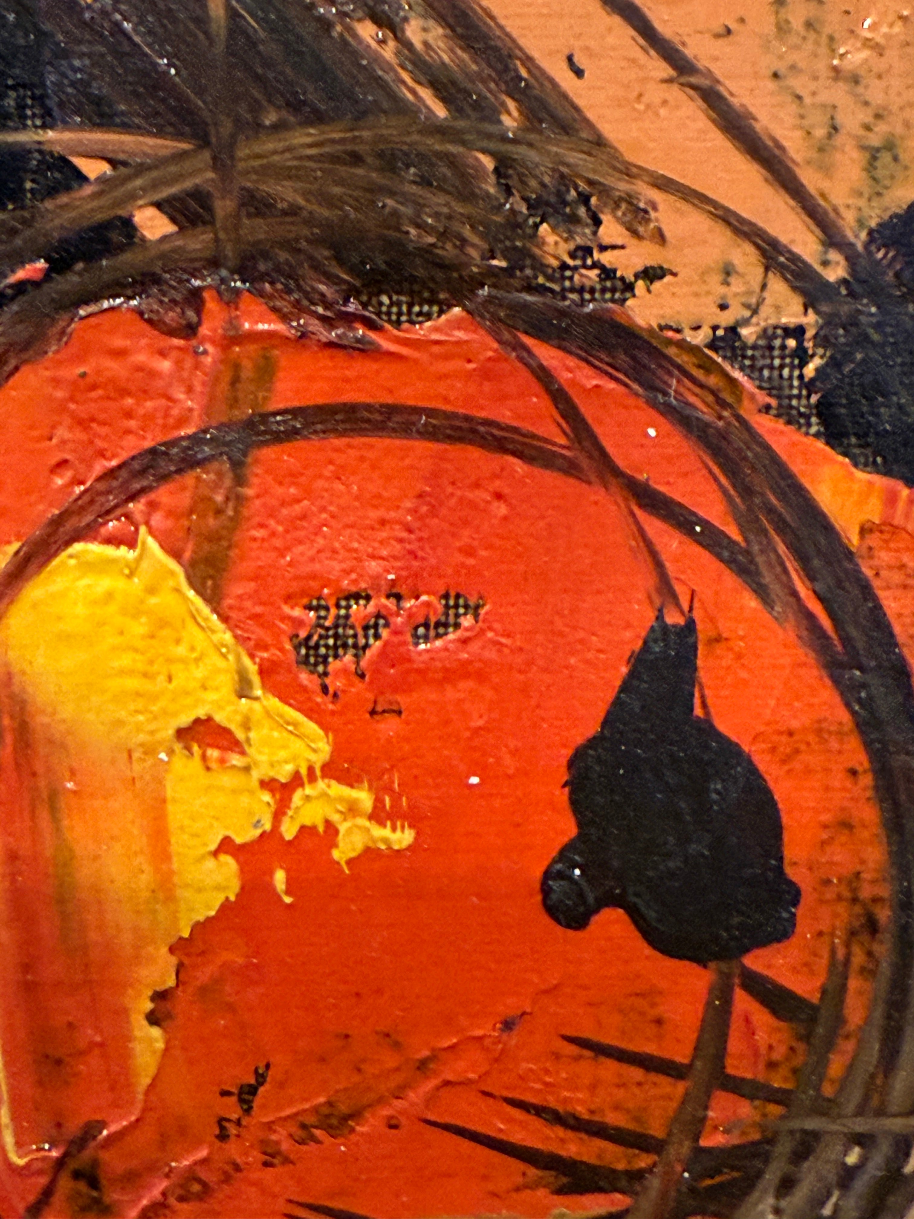 Mid 20th Century Beautiful Modernist Still Life Oil Painting, Signed ‘Toma’