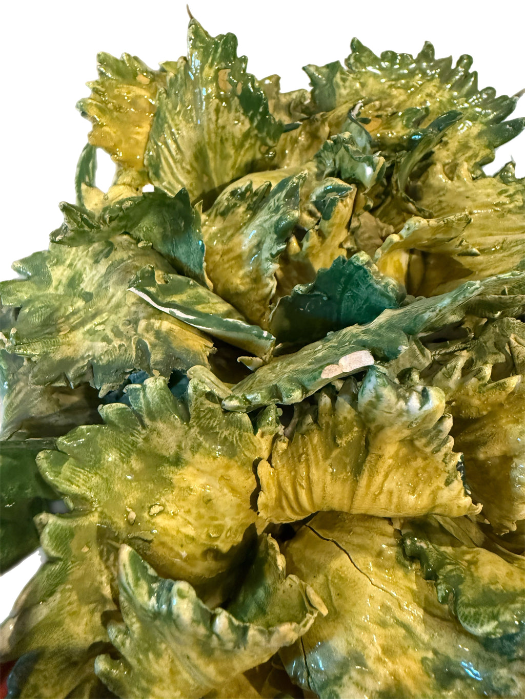 Vintage Italian Majolica Vegetable Centerpiece