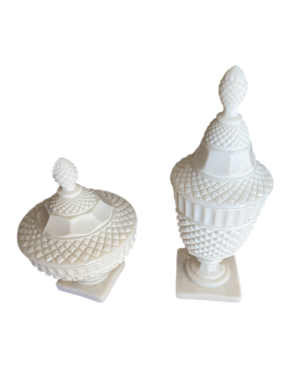 Westmoreland Vintage Lidded Candy Jars