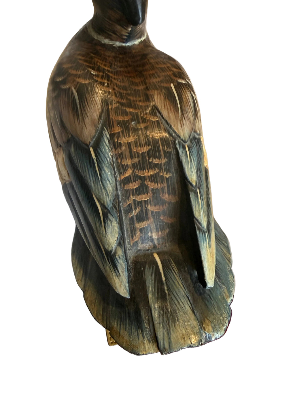 Vintage Hand-Painted Mallard Decoy