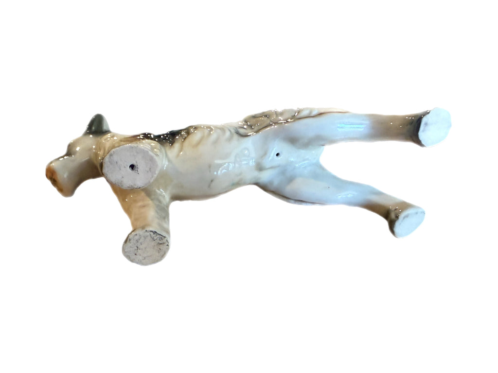 Mid Century Ceramic Airedale Terrier Figurine