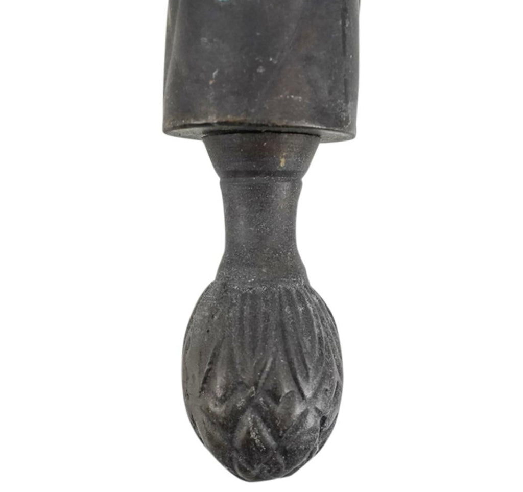 Vintage Brass and Iron Palm Tree Sconces