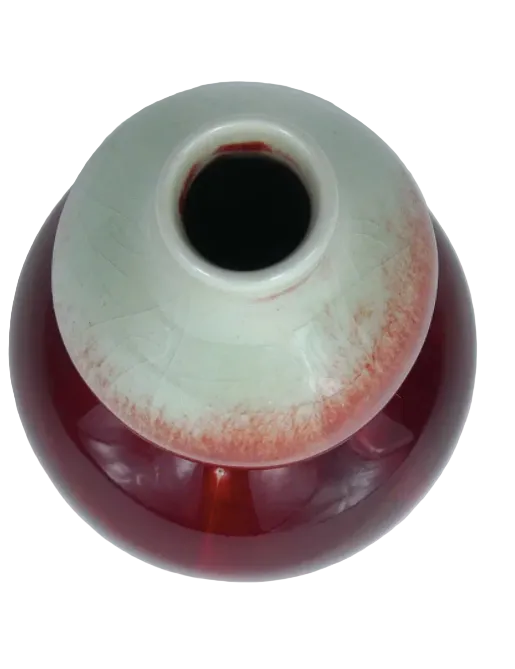 Chinese Sang De Boeuf Double Gourd Vase